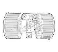 DENSO Riscaldatore Ventilatore Interno Per BMW 5 Serie E39 X5 E53 ( DEA05002 )