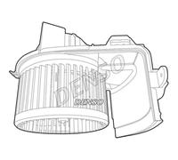 DENSO Riscaldatore Ventilatore Interno Per Renault Kangoo KC0/1 FC0/1