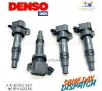 Denso Set Bobine Accensione Originale 90919-02236 3SGE 4Pz Per Toyota Altezza