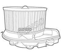 DENSO Ventilatore interno DEA02002