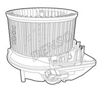 DENSO Ventilatore Interno per Citroën Berlingo Mf M_N1 Peugeot Partner Sw