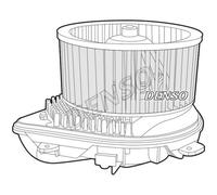 DENSO Ventilatore Interno Per Citroën Jumpy U6U BU_ BV_ BW_ BX_ BS_ BT_ BY_