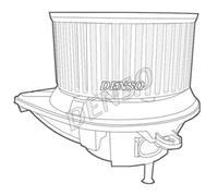 DENSO Ventilatore Interno Per Mercedes-Benz Sprinter 3-T Furgone 903 901 902