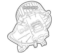 DENSO Ventola Riscaldamento Ventilatore Interno per Alfa Romeo Mito 955 955