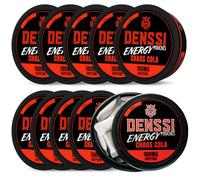 Denssi Energy Pouches - Sacchetti energetici alla caffeina - Sostituzione gratuita/alternativa per concentrazione ed energia - Sacchetti nootropici senza zucchero, prodotti negli Stati Uniti e sapore