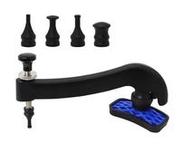 Dent Remover Tool, Bump Restoration Set, Denti Removal Tapping Pen, Compact Mark Restoration, Ideal for Metal Panel, Collision Repair, Vehicle Door, Frigorifero, Home and Garage, Black