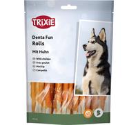 Denta Fun rotolini da Masticare Pollo Snack Dentale per Cani Gustoso Snack al
