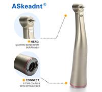 Dental 1:5 Fibra Ottica LED Contrangolo Increasing Manipolo Fit E-type Motor ASK