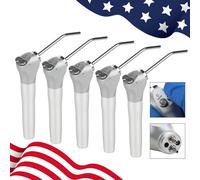 Dental 3-Way Air Water Spray Triple Syringe Handpiece / Nozzles Tips Tubes