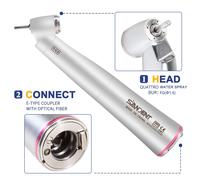 Dental 45 Degree Contrangolo with led light surgical handpiece 1:4.2 Increasing