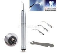 Dental ablatore dentale ad ultrasuoni ad aria perio scaler Manipolo 4Hole 3 tips