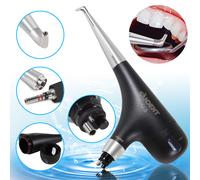Dental Air Flow Polishing Polisher Handpiece Hygiene Prophy Jet 4 Holes Black