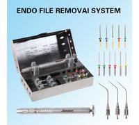 Dental Broken Files Removal Kit Root Canal lime Extractor Endo Retrieval Clinic