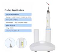 Dental Cordless Gutta Percha Obturation System Endo Heated Pen With 4 Tips Penna