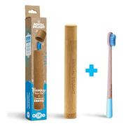 DENTAL DELIGHT Custodia da viaggio in bambù, con spazzolino ecologico