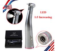 Dental Electric Brushless Micro Motor /1:5 LED Fiber Optic Increasing Handpiece
