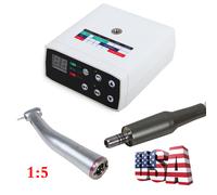 Dental Electric Brushless Micro Motor /1:5 LED Fiber Optic Increasing Handpiece