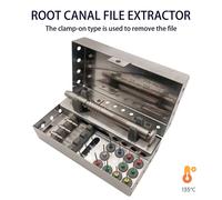 Dental Endo File Removal sistema Kit Broken Root Canal File Extractor Tools