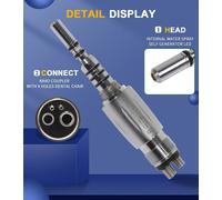 Dental fiber optic /E-generator Led /high speed turbine handpiece 2/4/6holes CE