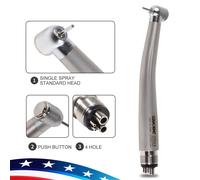 Dental fiber optic /E-generator Led /high speed turbine handpiece 2/4/6holes CE