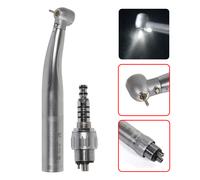 Dental Fiber Optic LED E-generator Triple Handpiece Turbina 4Hole Coupler YDKKM