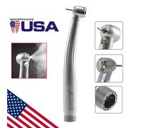 Dental Fiber Optic LED E-generator Triple spray High Speed handpiece 4-Hole 2H