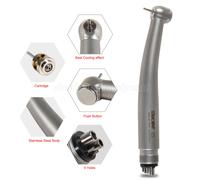 Dental High Speed Manipolo Stainless steel Push Triple Handpiece 4H NSK Style