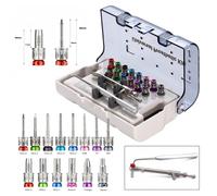 Dental Implant Surgical Manual Kit Torque Wrench Tool with 14 Screw Drivers