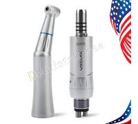 Dental Inner Water Slow Low Speed Contra angle /Air Motor 4Hole E-Type