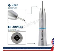 Dental Inner Water Straight Slow Low Speed /Air Motor 4Hole E-Type