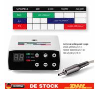 Dental LED Brushless Electric Micro Motor Fit NSK / 1:5 Fiber Optic Handpiece DE