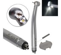 Dental LED E-generator Push Button Turbina Handpiece /Carbide Burs FG Tungsten