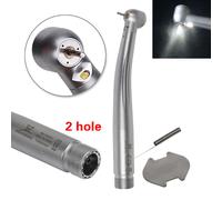 Dental LED E-generator Push Button Turbina Handpiece /Carbide Burs FG Tungsten