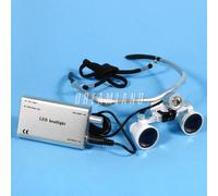Dental Led Head Light Faretto Luce & 3.5x-R Occhiali Ingrandenti Dentista Loupes