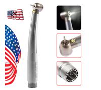 Dental LED High Turbine / Low Speed Handpiece Kit 2/4 Hole Set Dentist Tool