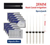 Dental Low Speed Handpiece Contra Angle Finishing Files 21/25MM Black 1-10