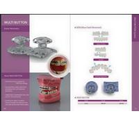 Dental Multi Botton bottoni dentali linguali trasparenti x ortodonzia fissa