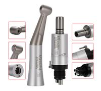 Dental Slow Low Speed Handpiece Straight Contra Angle Air Motor 4H Nosecone FX