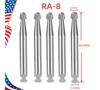 Dental Slow Speed Handpiece Contra Angle Straight Nose Cone Air Motor 2/4 H