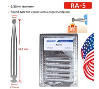 Dental Slow Speed Handpiece Contra Angle Straight Nose Cone Air Motor 2/4 H