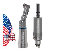 Dental Straight Nose Cone /Contra Low Slow Speed Handpiece E-type Air Motor 2/4H
