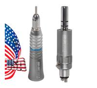 Dental Straight Nose Cone /Contra Low Slow Speed Handpiece E-type Air Motor 2/4H
