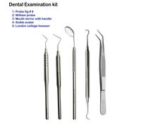 Dental strumenti diagnostici Sonde Probes Explorer Examination Kit College Plier