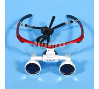 Dental Surgical 3.5x420mm Binocular Loupes Glasses /LED Head Light lampada Lamp