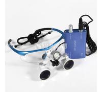 Dental Surgical 3.5x420mm occhialini Glasses/LED Head Light Lamp Luce frontale