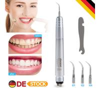 Dental ultrasonic air scaler handpiece Perio Hygienist 4 holes with 3 tips 1-10