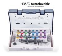 Dental Universal Implant Kit Abutment Hand Driver Hex Screwdriver Long+Short IT