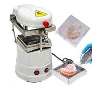 Dental Vacuum Forming Machine 1000W Power Former Heat Molding Tool w/Steel Balls Lab Equipment, Symmetrical Heating, Even Heating,Build to Last,For Many Clinical Applications,White