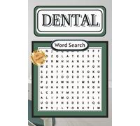 Dental Word Search Puzzle Book: Word searches with easy-to-read text about XX, XX, XX -- 6X9 inches, 110 pages - More than 50 puzzles -- Perfect for travel, vacation, down time, or as a gift