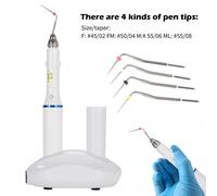 Dentale Cordless Gutta Percha Obturation Pen Root Canal Filling System +4 Punte